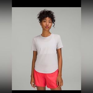 Lululemon High-Neck Running & Training T-Shirt.